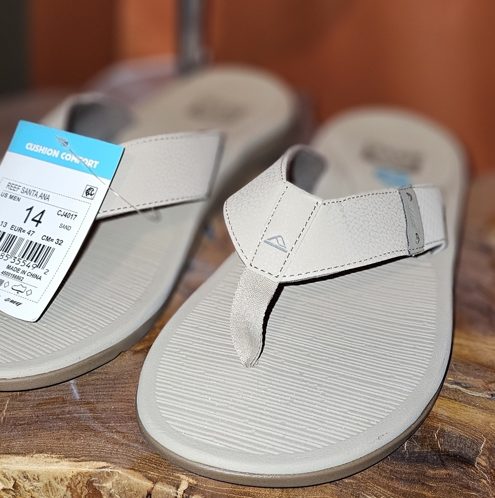 Reef Santa Ana Sandals - Light Tan
